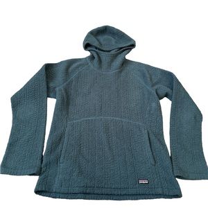 Women’s Patagonia Blue Capra Hooded Sweatshirt L
